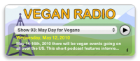 Vegan Radio Widget