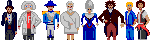 Bill, Ted, and friends